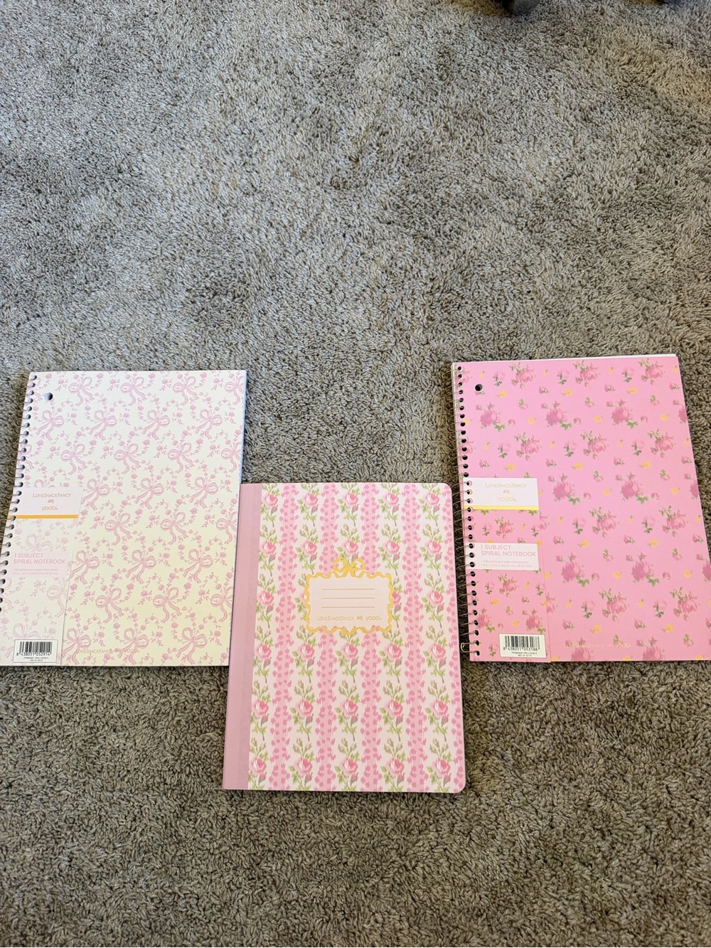 LoveShackFancy X Target back to school notebooks